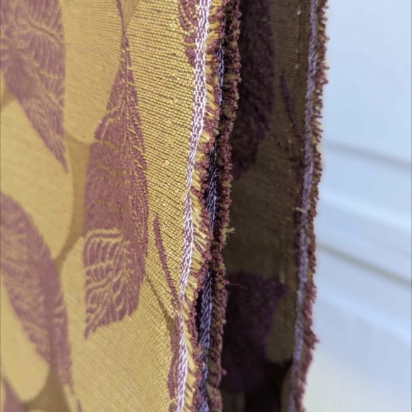 Upholstery/Pillow Fabric - Textured Leaf Motif - Picture 7 of 7